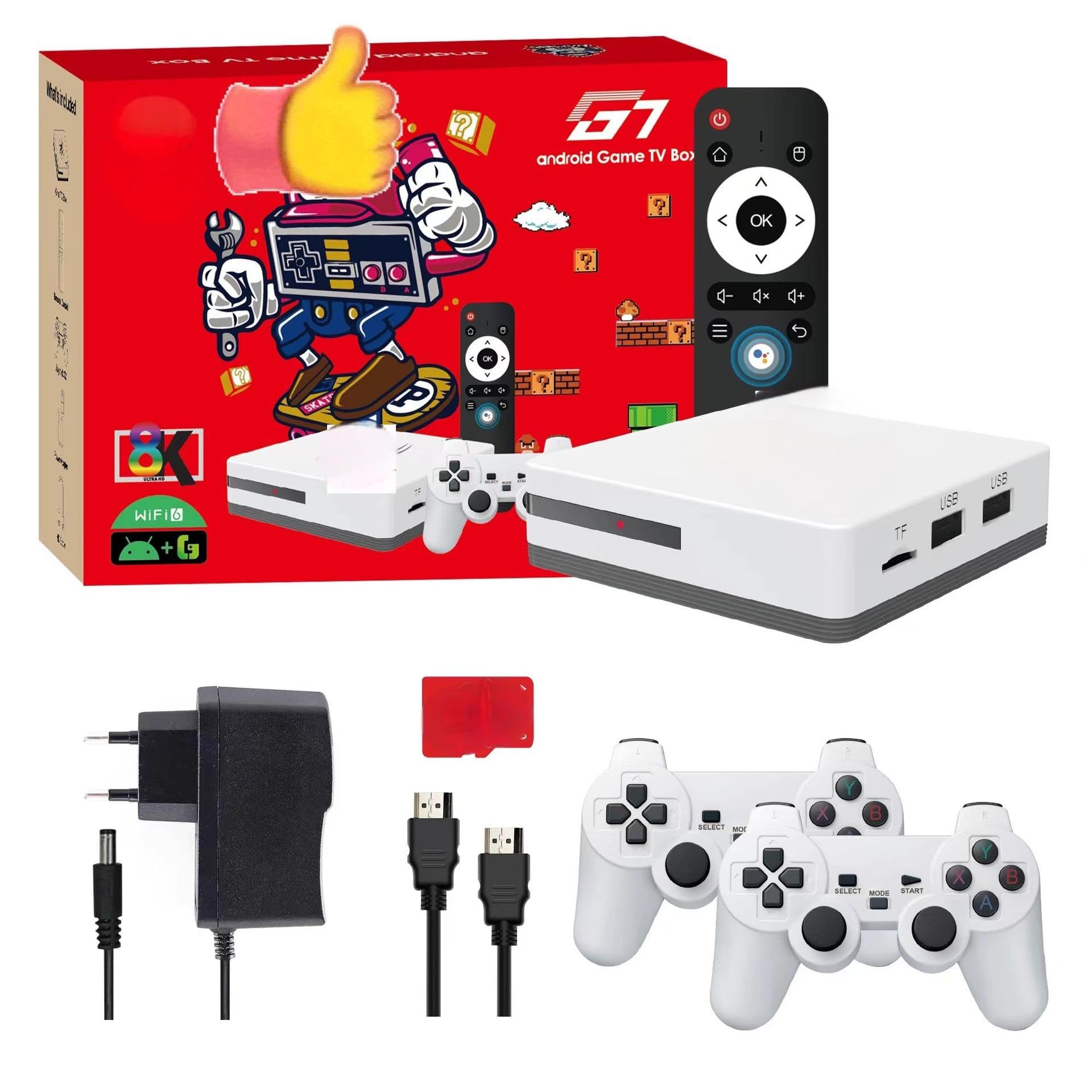 Amazon.com: ZWXYVUT 2025 G7 Game Box 4K HD TV Game Stick Video
